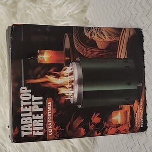 Tabletop Fire Pit Ultra-Portable Green 5.5